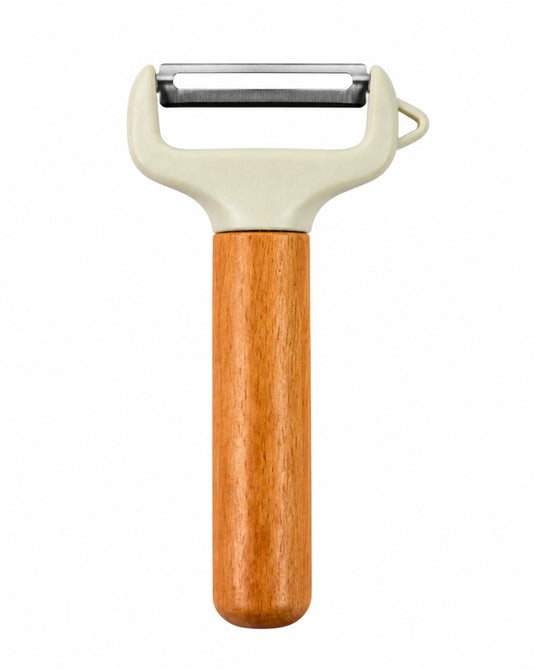 Wooden Handle Y-Peeler