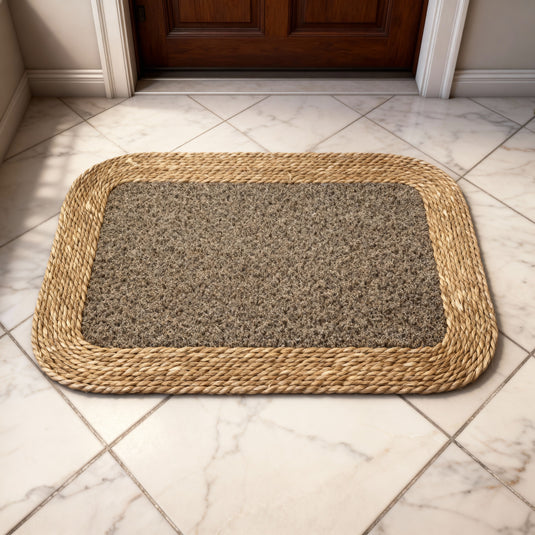 Natural Border Door Mat
