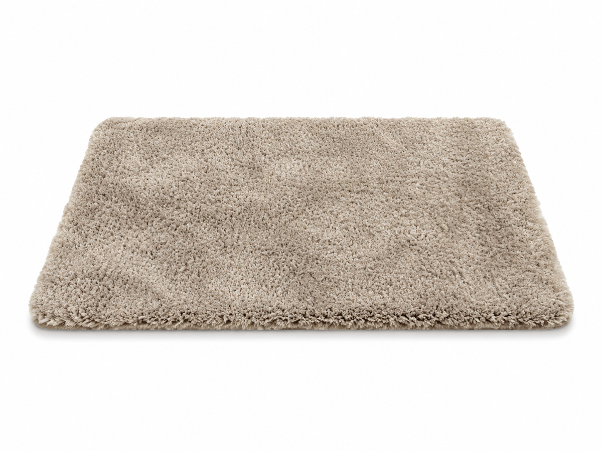 Soft Absorbent Plain Shaggy Bathroom Mat