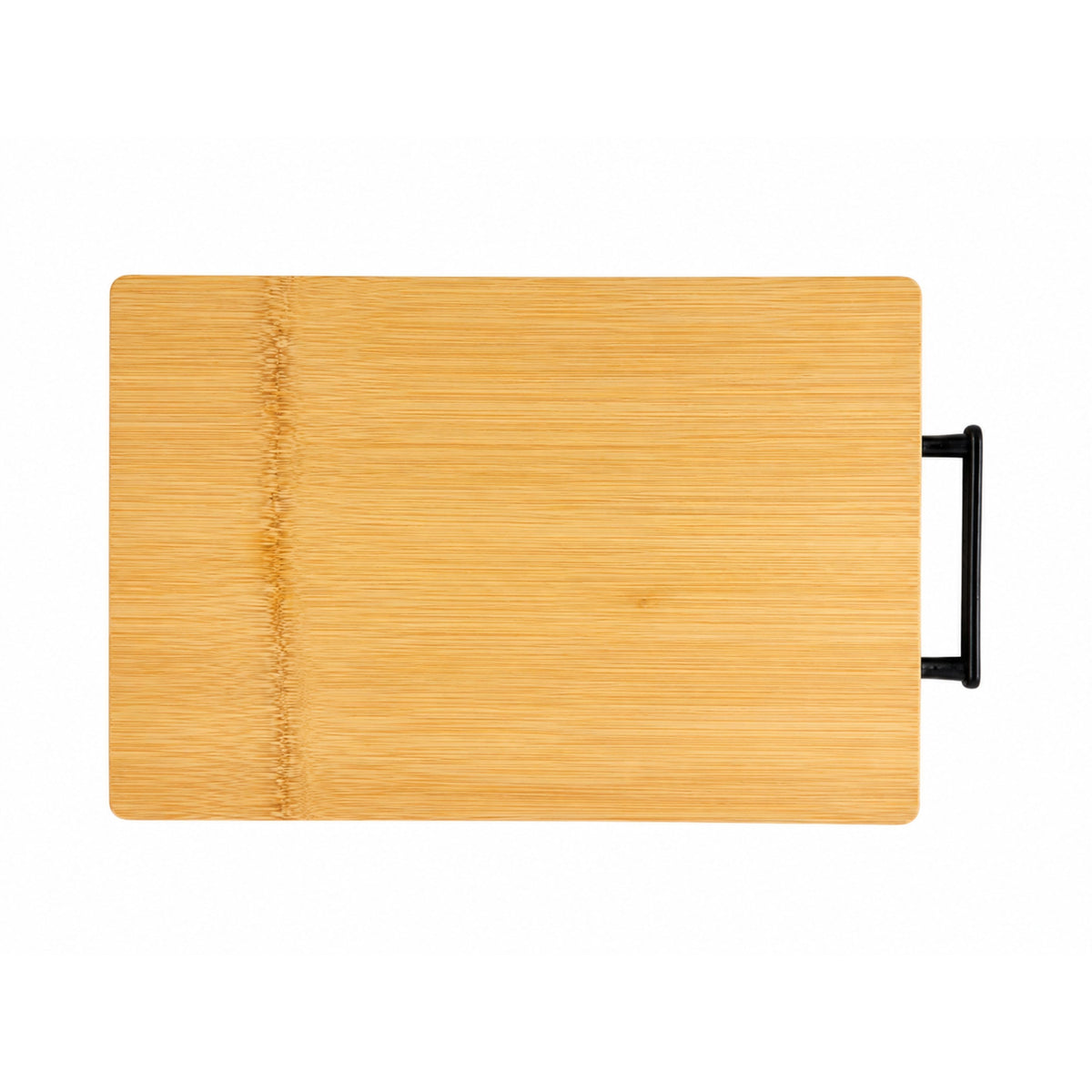 Bamboo Cutting Board with Plastic Handle