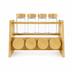 Wooden Spice Organizer 8-Piece