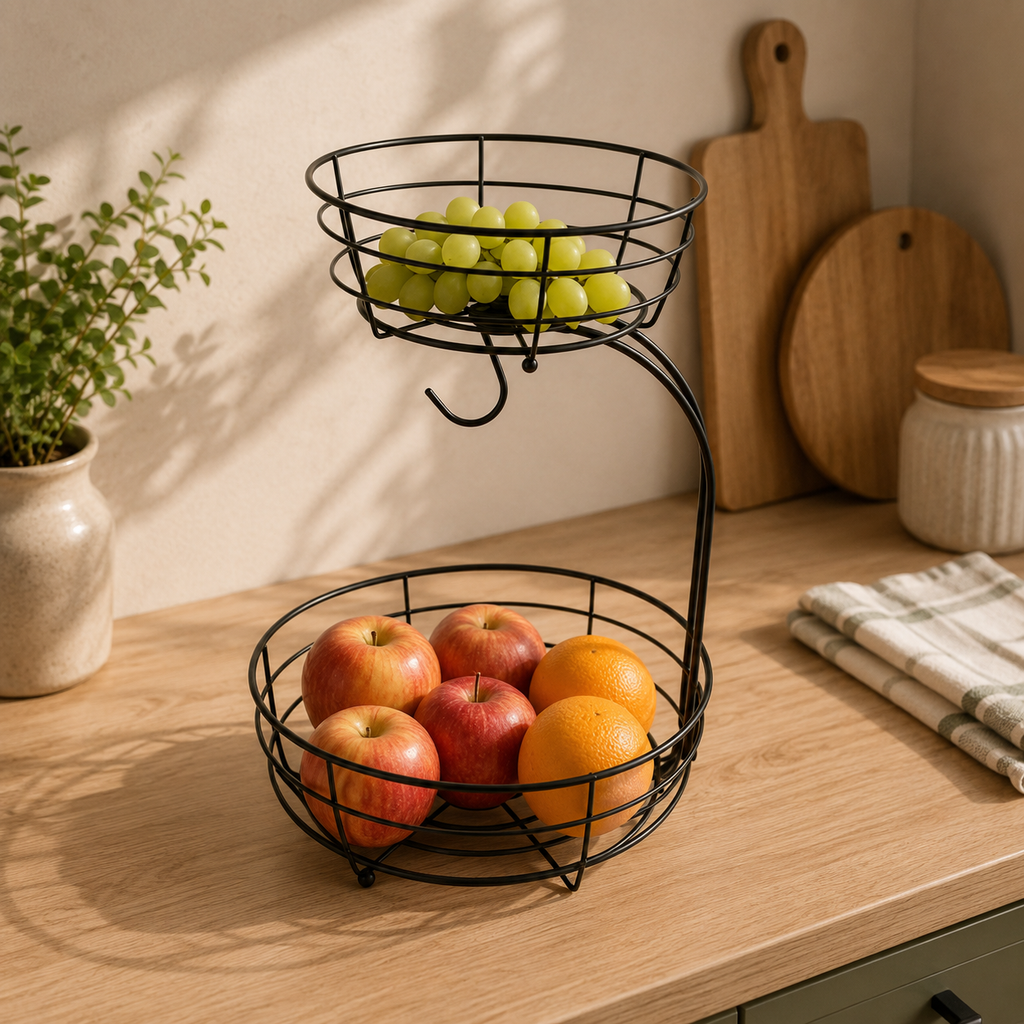 2-Layers Elegant Fruits Holder