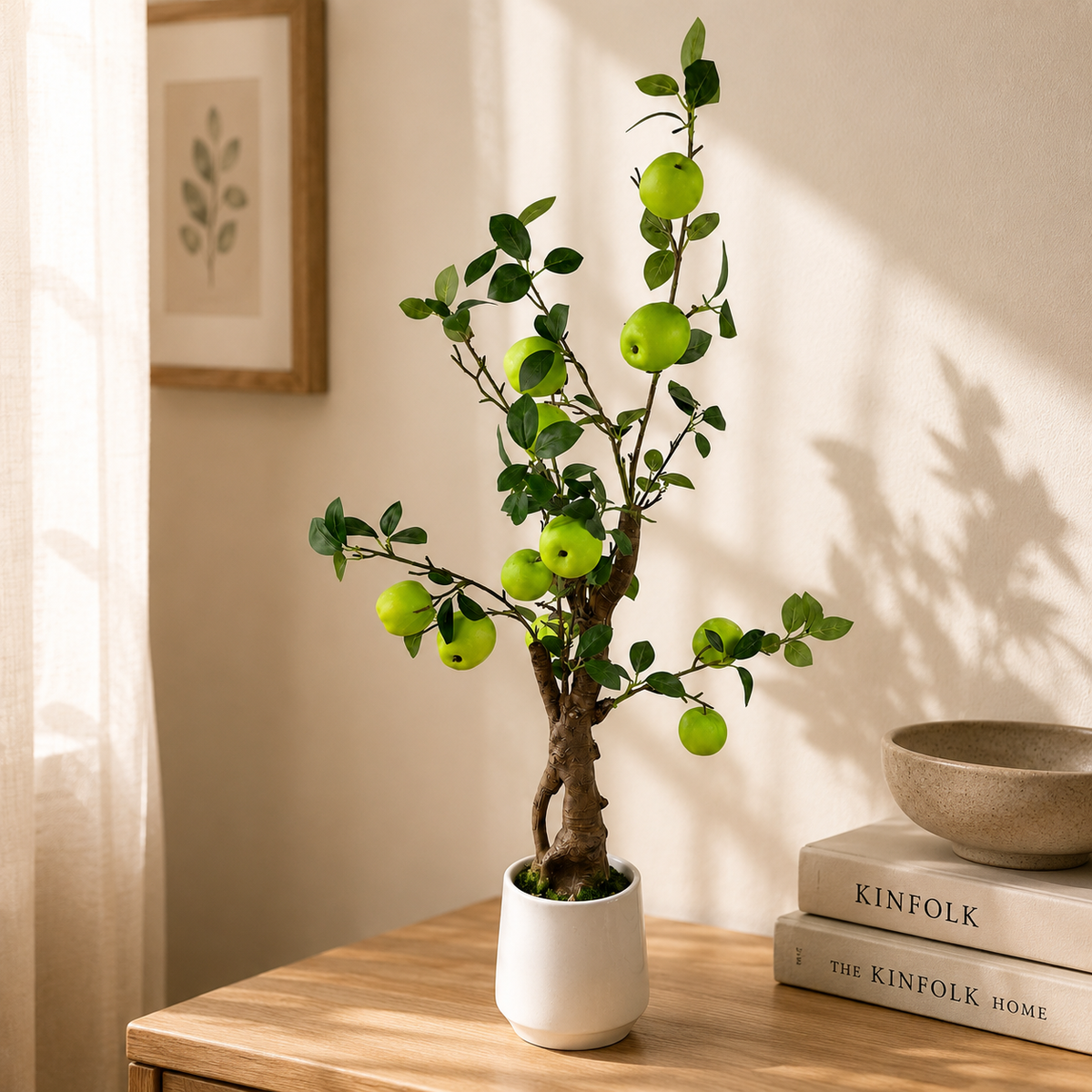 Artificial Green Apple Tree