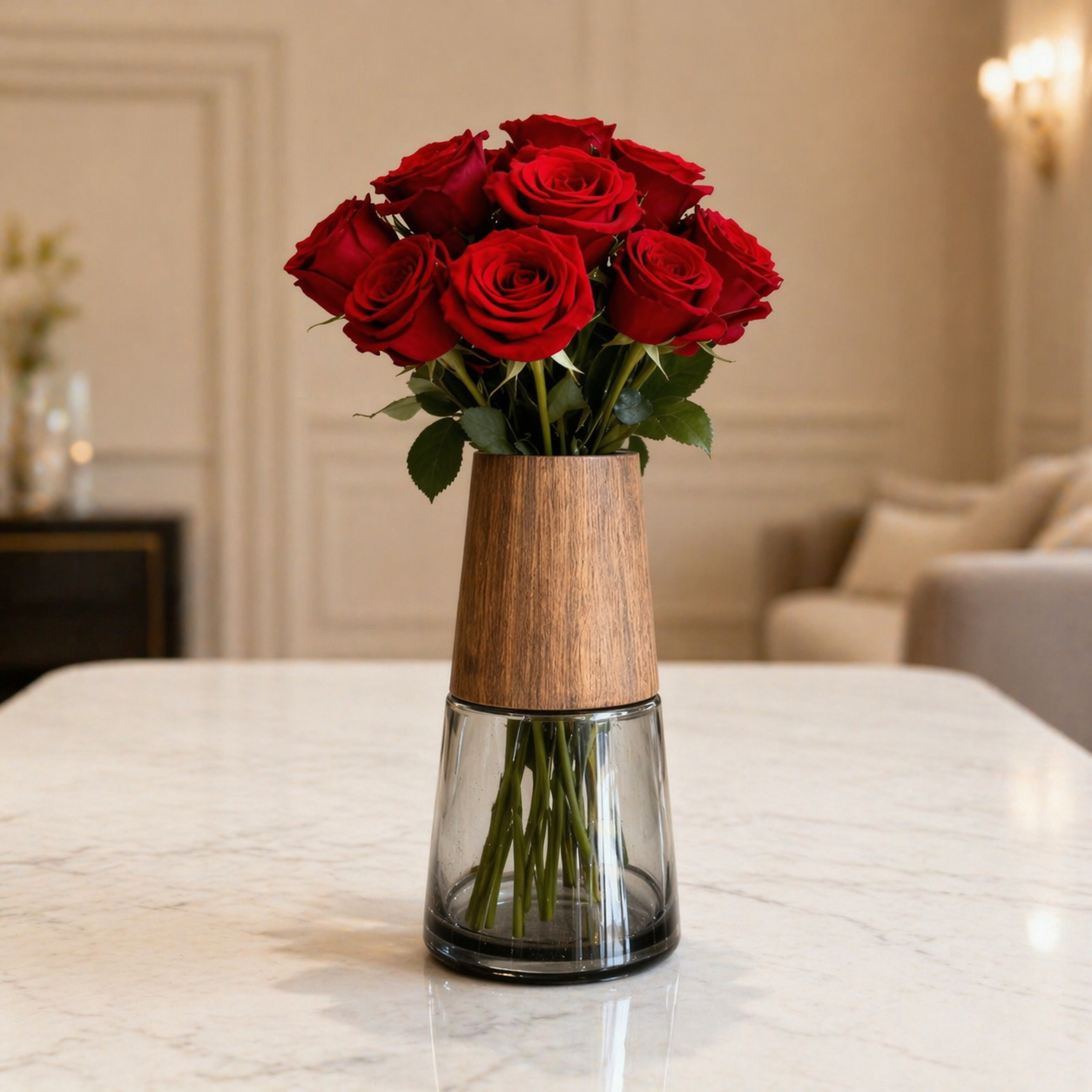 Vase en verre Verano
