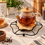 Metal &amp; Wooden Pot Trivet