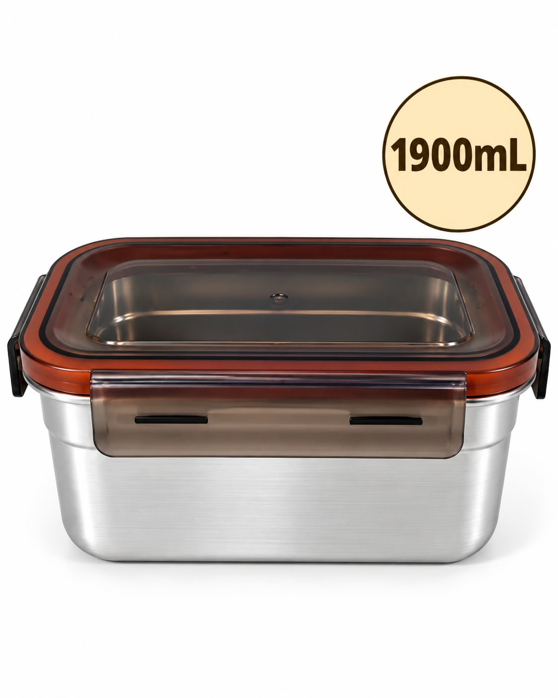 Stainless steel 304 food container 1900ml HL122-3