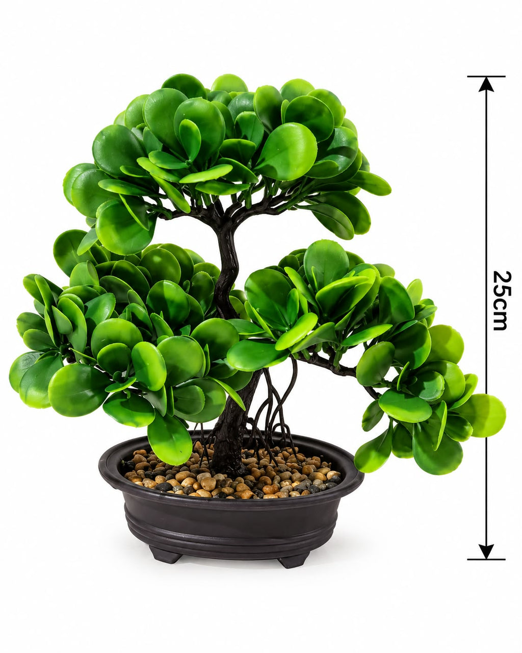 Artificial bonsai plant 25 cm product dimensions