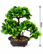 Artificial bonsai plant 25 cm product dimensions