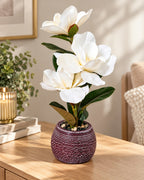 Artificial magnolia plant 41 cm lifestyle