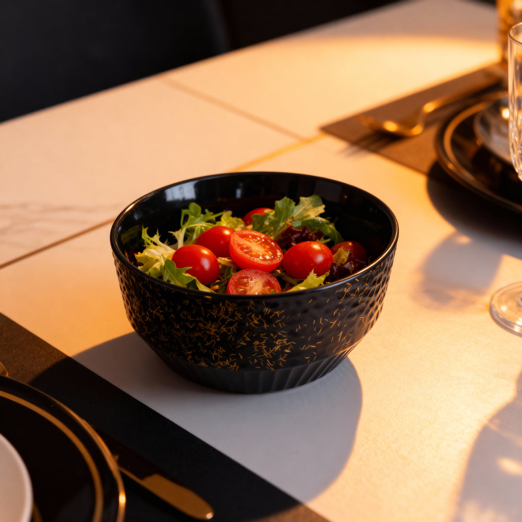 Elegant Patterned Serving Bowl