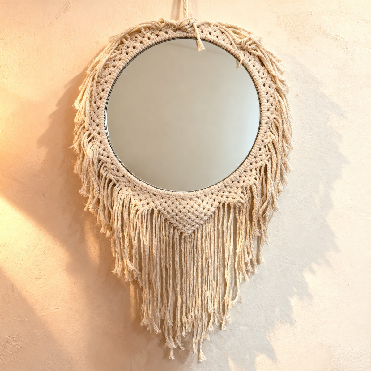 Bohemian Fringe Wall Mirror