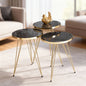 Ensemble de tables d'appoint EleganceNest Trio