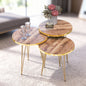 Ensemble de tables d'appoint EleganceNest Trio