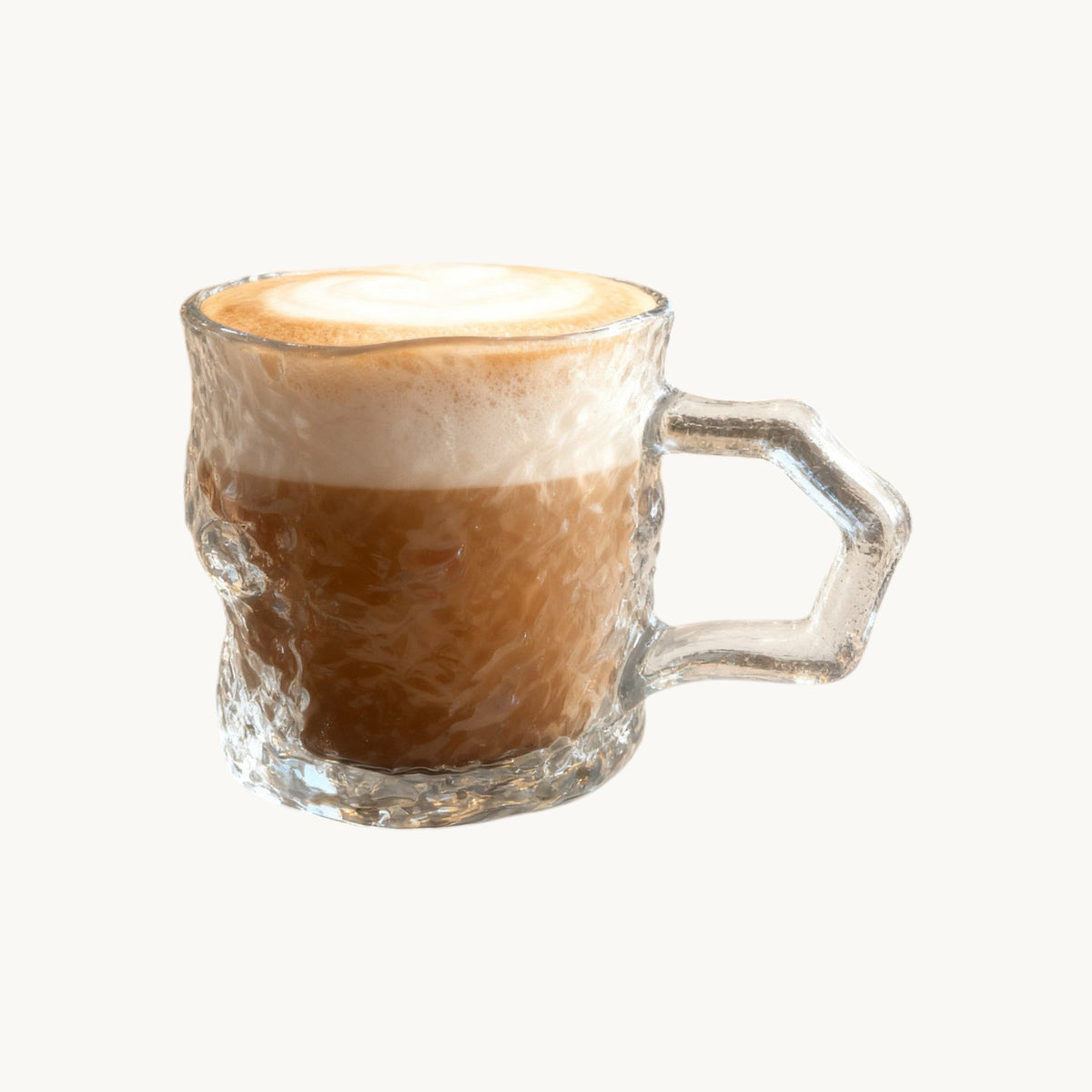 Crystal Brew Glass Mug Set