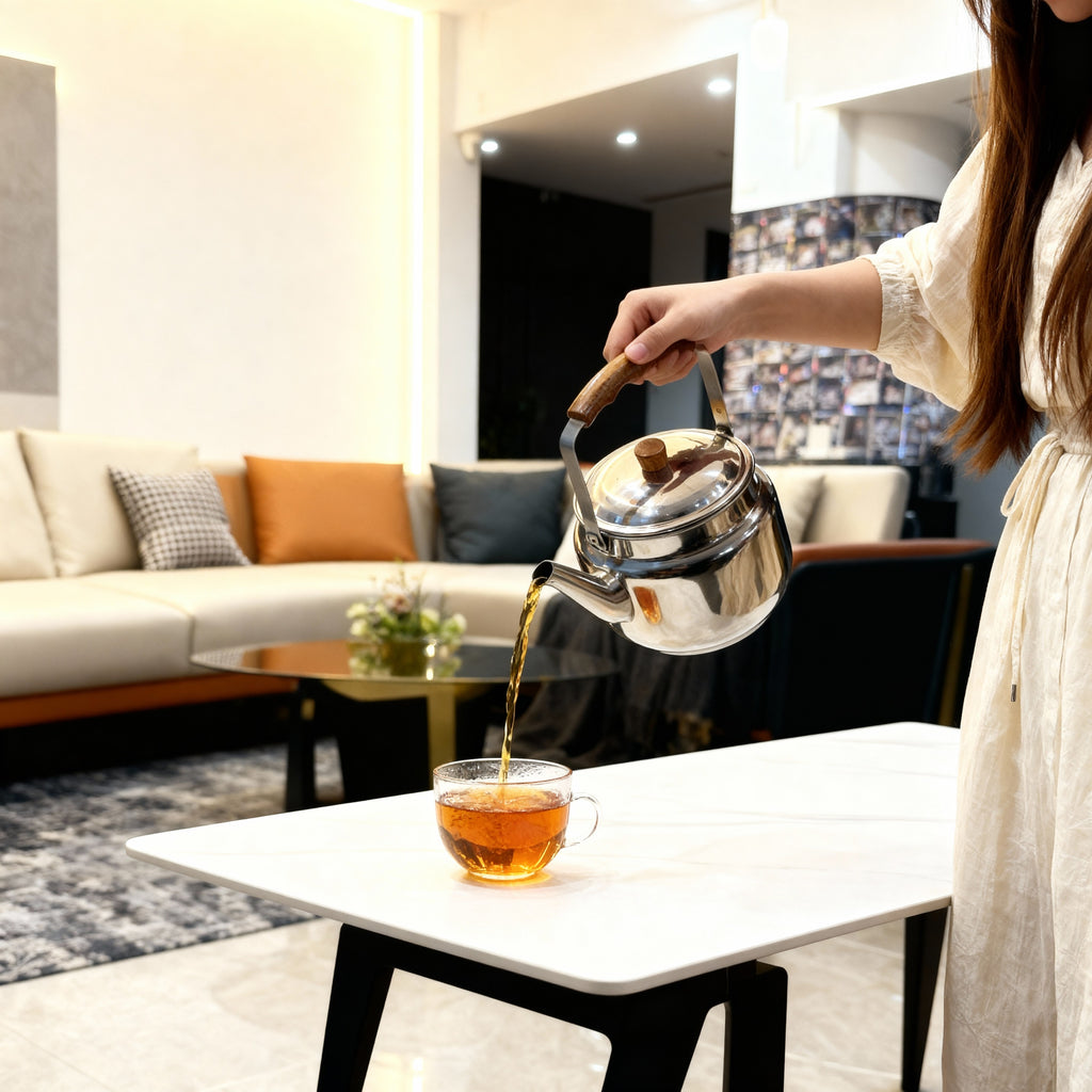 WoodLine Stainless Steel Kettle