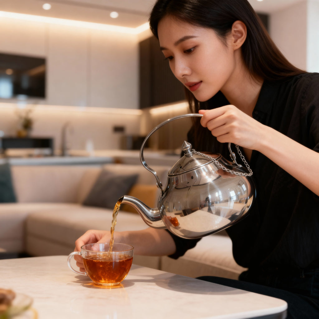 RoyalCurve Stainless Steel Tea Kettle