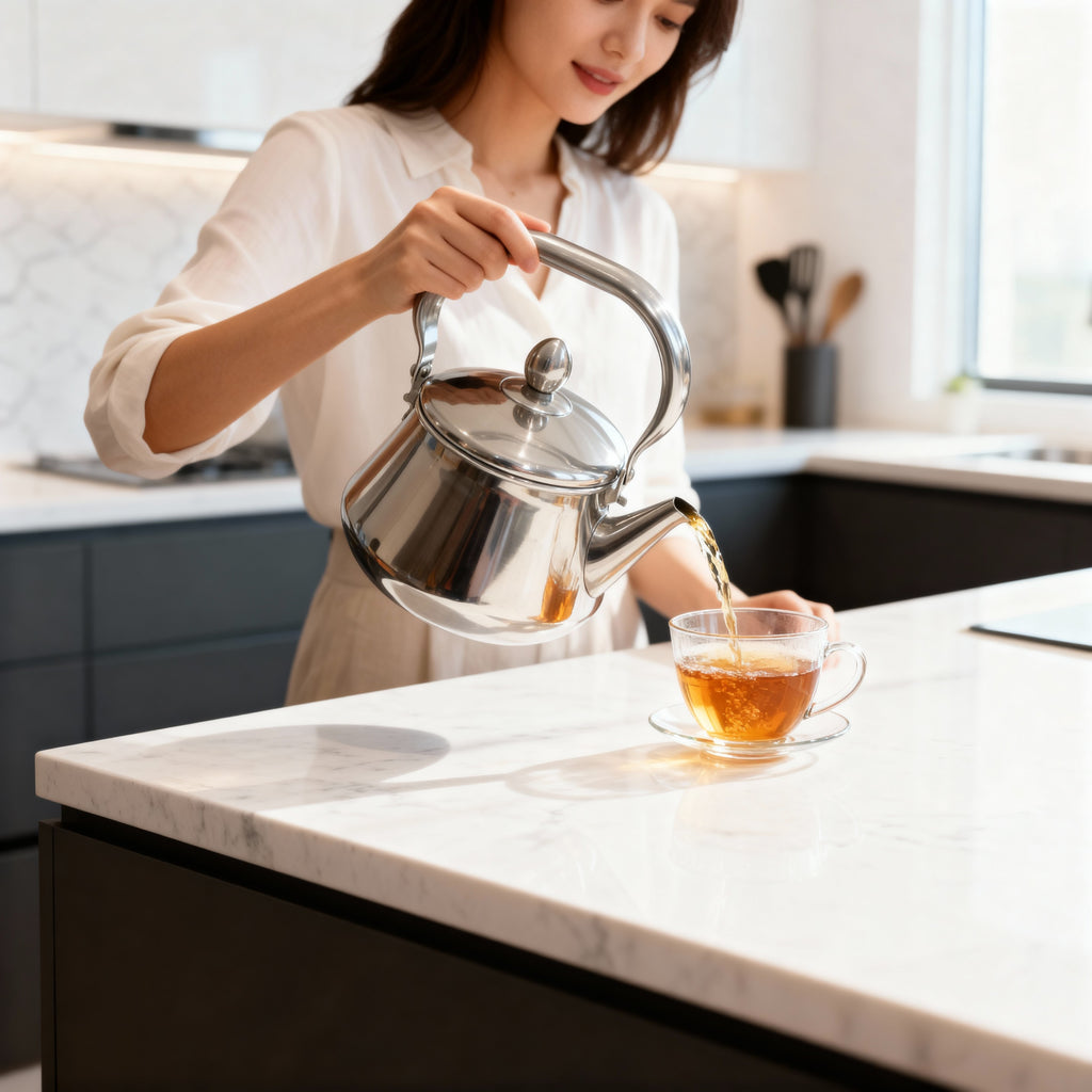 PureSteel Premium 1.5L Stainless Steel Kettle