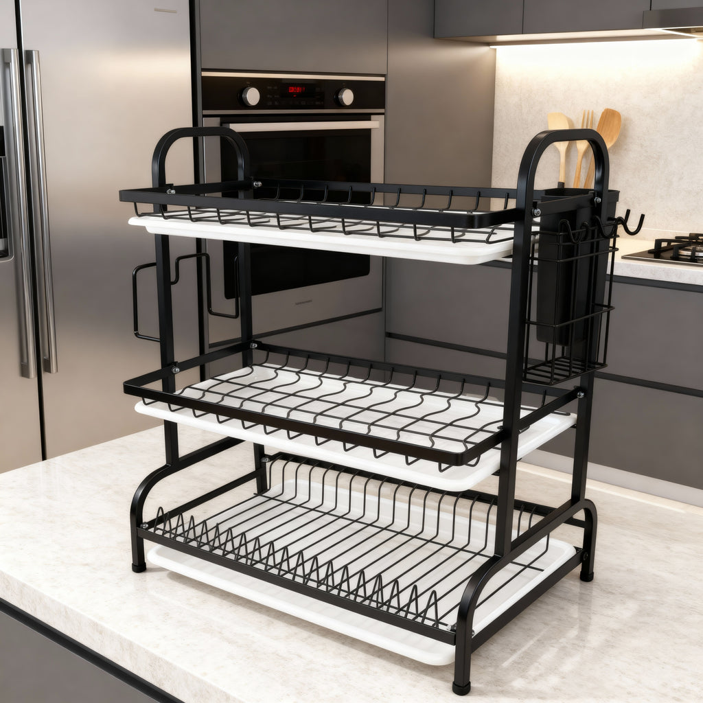 MaxiLift 3-Tier Dish Drying Rack