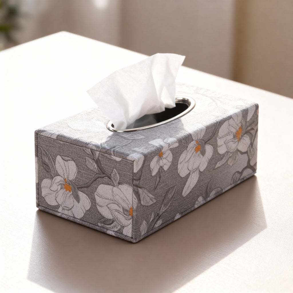 Elegance Bloom Tissue Box Cover
