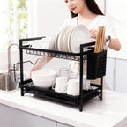 Essential Two-Tier Dish Drying Rack