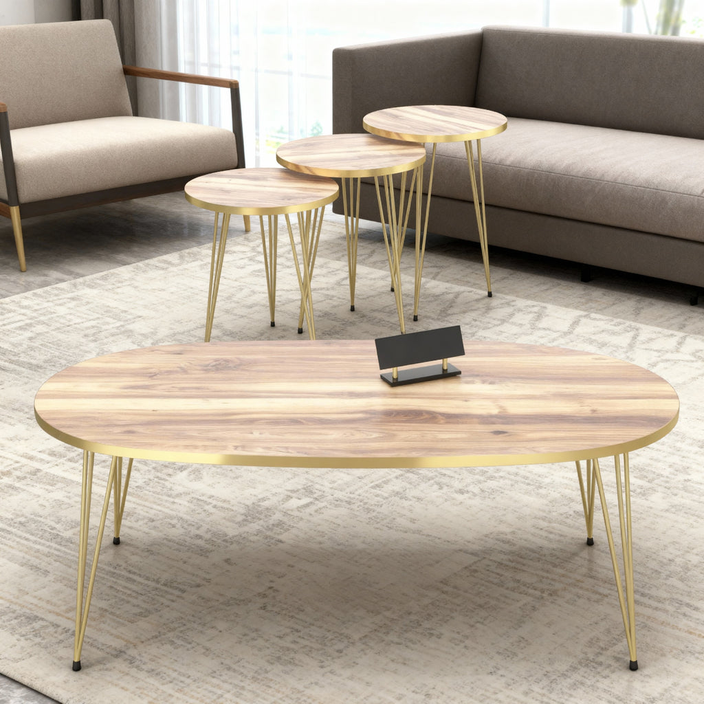 مجموعة طاولة قهوة لوكس نيست الحديثة