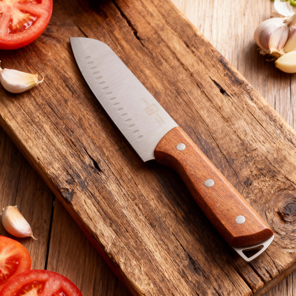 سلسلة سكاكين ماستر كرافت الدقيقة بمقبض خشبي