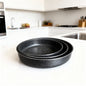 Set de moules à manqué ronds antiadhésifs – 3 pièces
