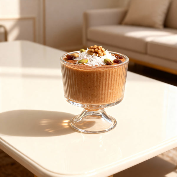 Ensemble de Coupes à Dessert en Cristal