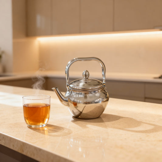 Bouilloire en acier inoxydable PureShine
