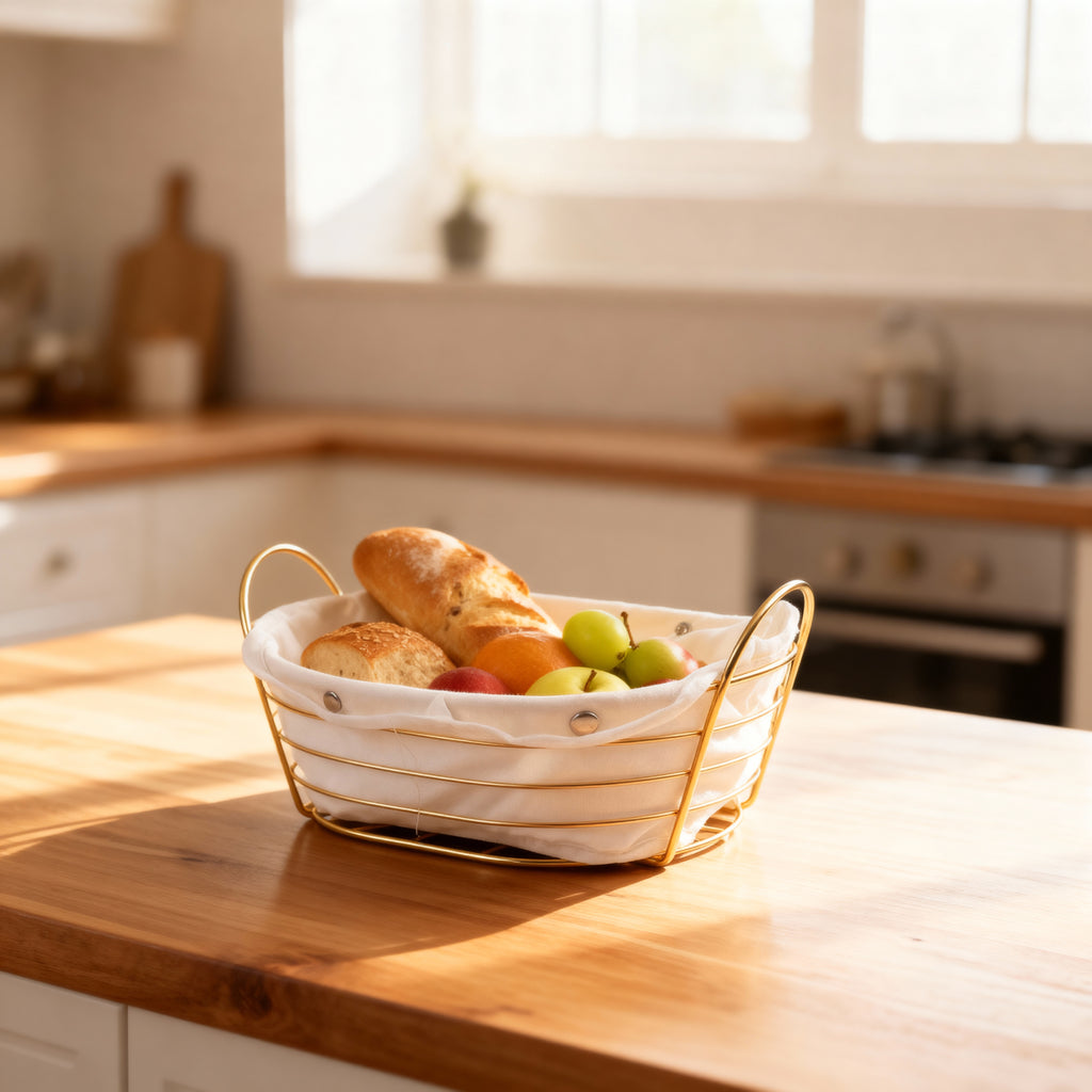 PureNest Baskets – 3-Piece Serving Baskets Set