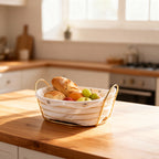 PureNest Baskets – 3-Piece Serving Baskets Set