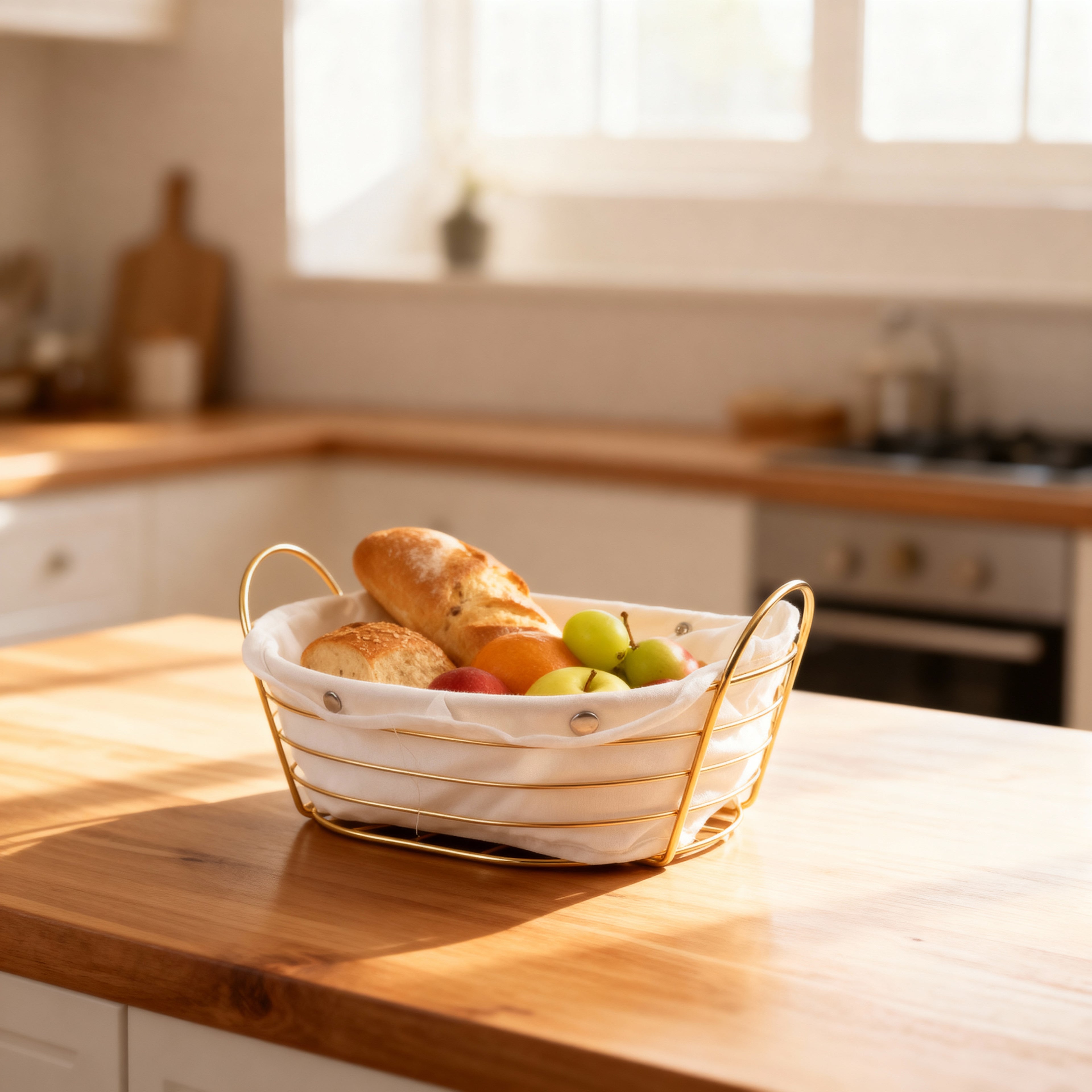 PureNest Baskets – 3-Piece Serving Baskets Set