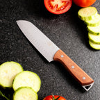 سلسلة سكاكين ماستر كرافت الدقيقة بمقبض خشبي