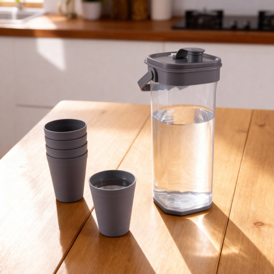 Ensemble de bouteilles d'eau multi-tasses premium