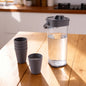 Ensemble de bouteilles d'eau multi-tasses premium