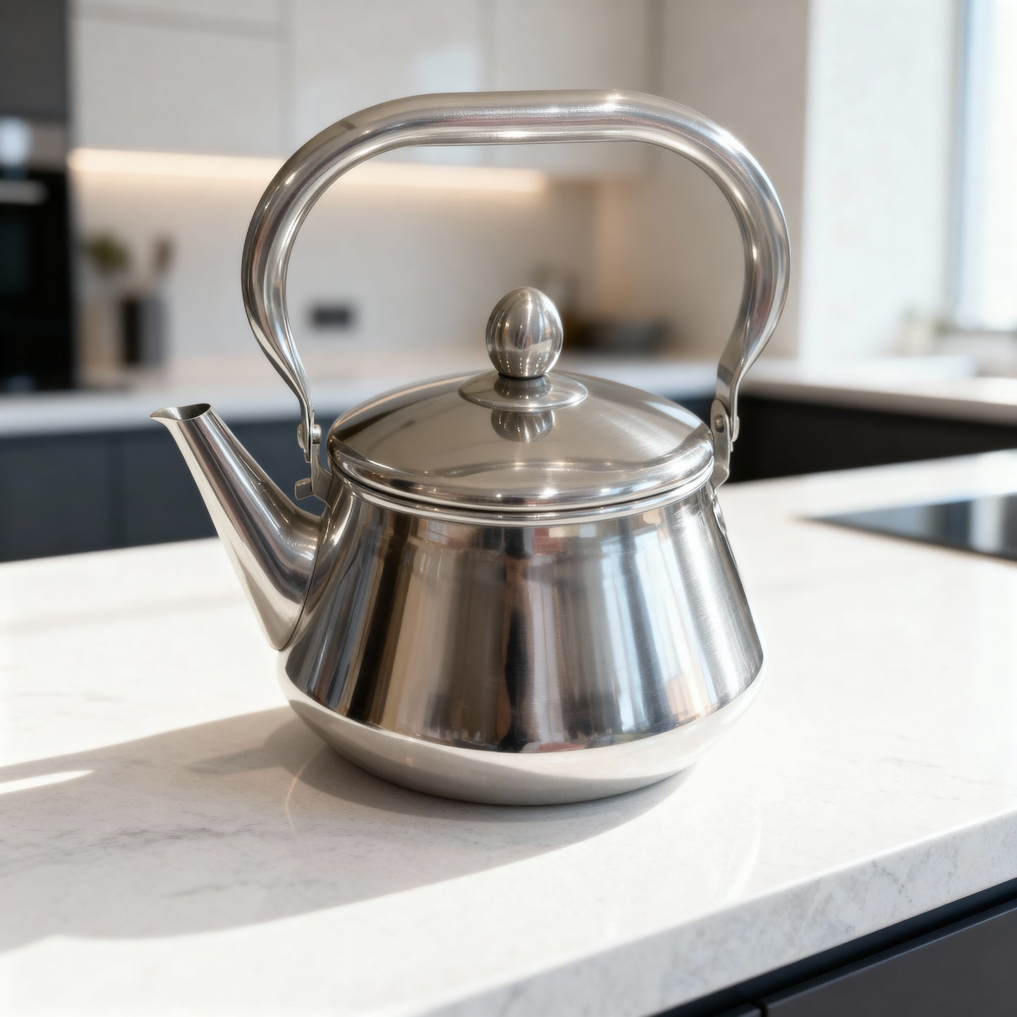 Bouilloire en acier inoxydable PureSteel Premium 1,5 L