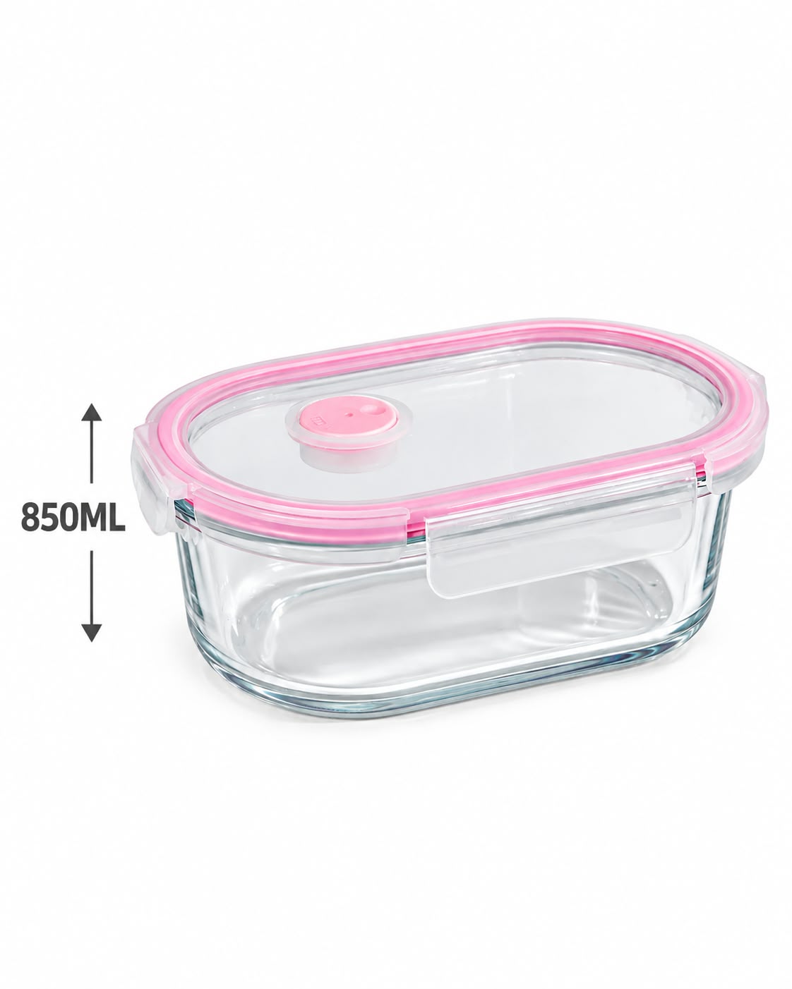 850ML glass food storage container capacity 850ML
