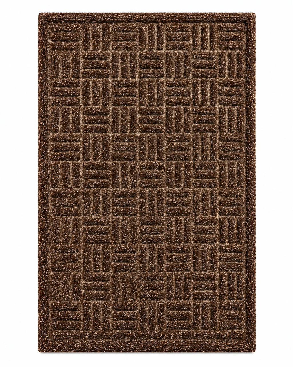 Basket weave doormat design 1