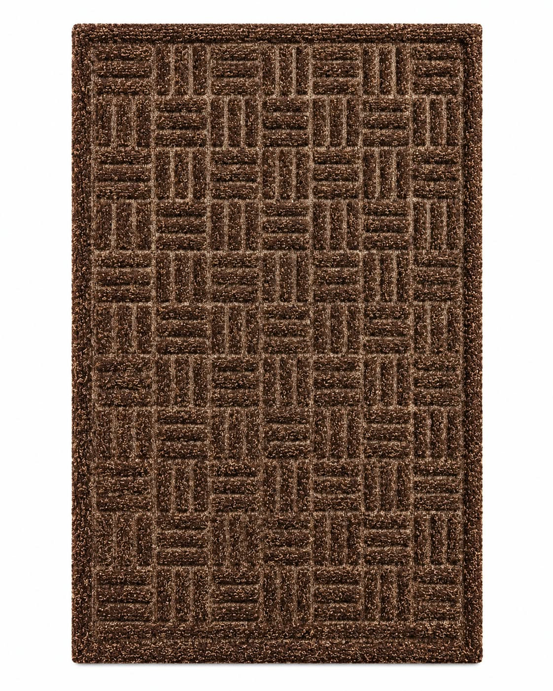Basket weave doormat design 1