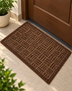 Basket weave doormat design 1