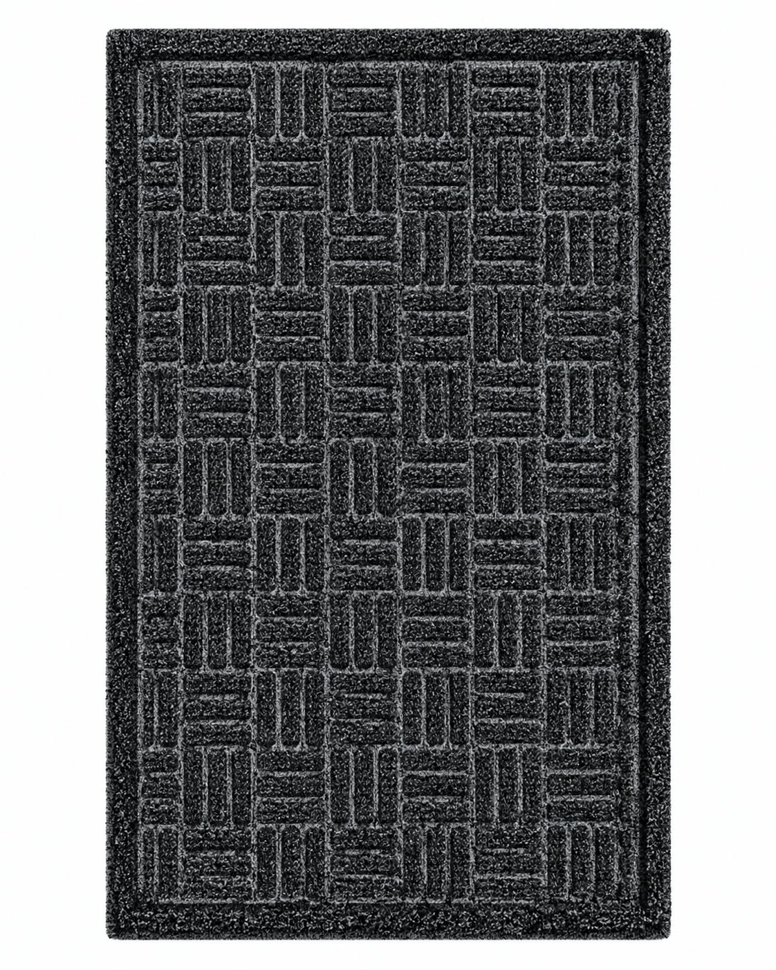 Basket weave doormat design 1
