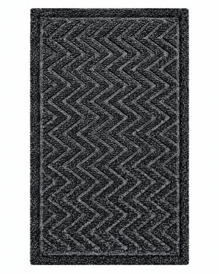 Chevron Zigzag Textured Entrance Doormat