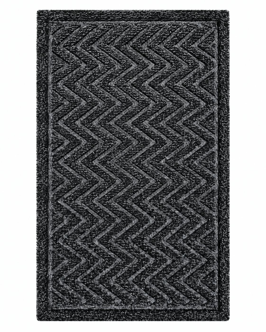 Chevron pattern doormat design 3