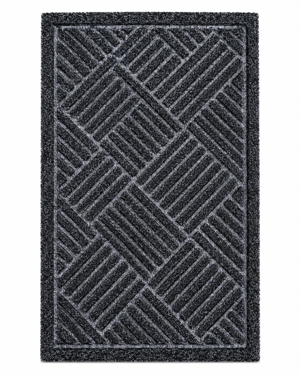 Diagonal Basket-Weave Entrance Doormat