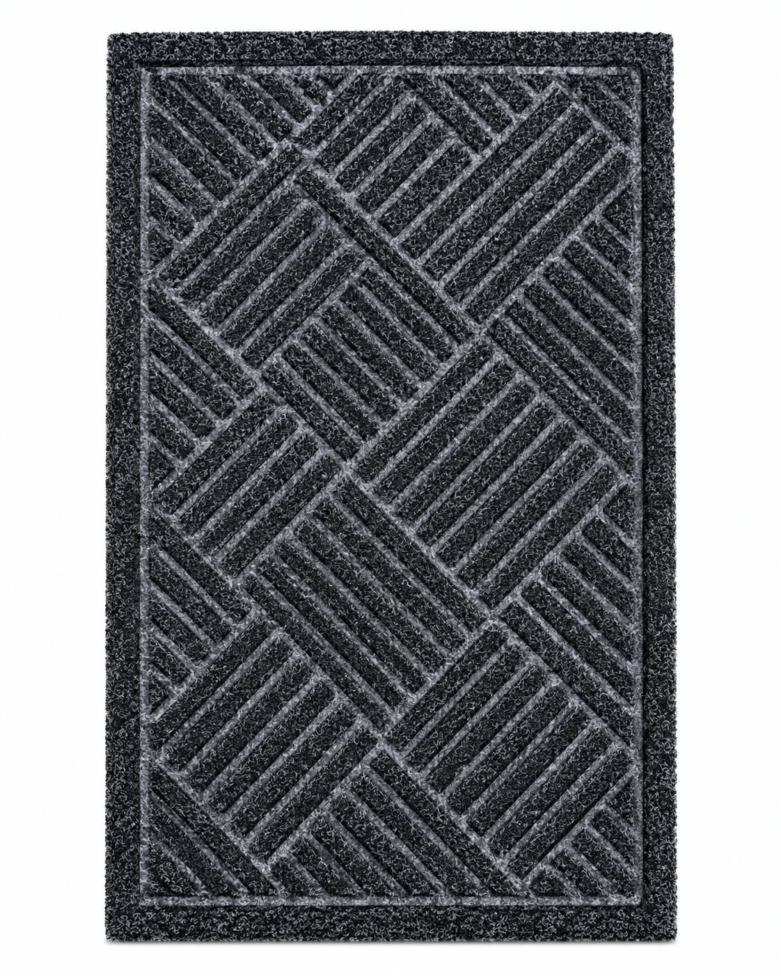Diagonal Basket-Weave Entrance Doormat