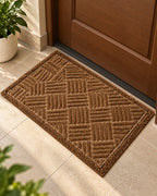 Diagonal Basket-Weave Entrance Doormat
