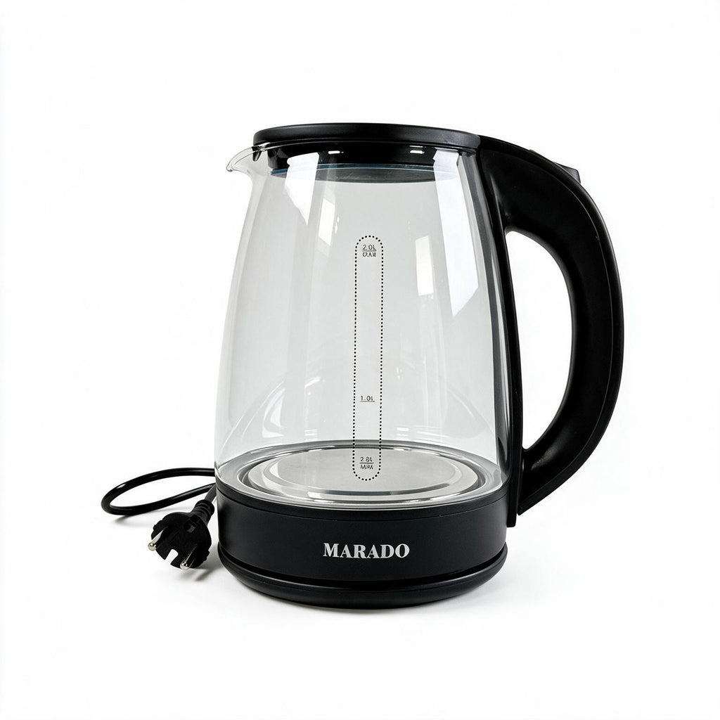MARADO LED Glass Electric Kettle