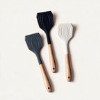 Spatule de cuisine en silicone avec manche en bois (Copie)