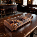 Wooden &amp; Plexi Nuts and Dates Serving Tray