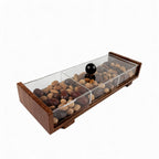 Wooden &amp; Plexi Nuts and Dates Serving Tray